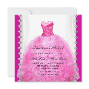 Hot Pink Quinceanera