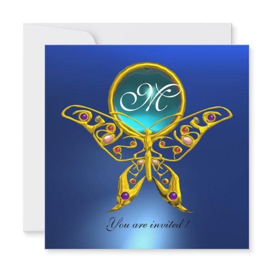 HYPER BUTTERFLY MONOGRAM,blue,turquase aquamarine