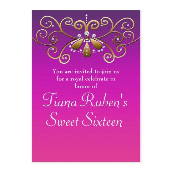 Indian Princess Gold Purple Pink Party
