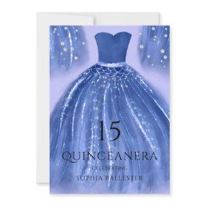 Indigo Under The Sea Mermaid Dress Quinceanera
