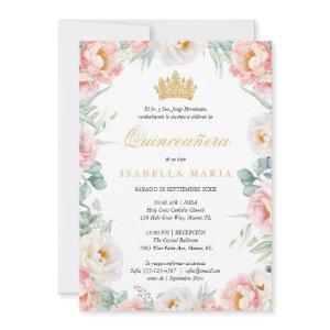 Invitacion Quinceañera Pink Para Editar En Español