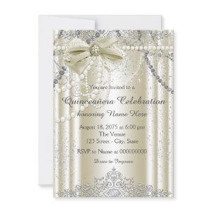 Ivory Pearl Quinceanera