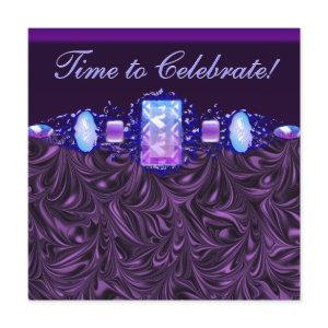 Jewels Lavender Purple Birthday Party