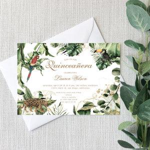 Jungle Theme Animals Quinceanera Party