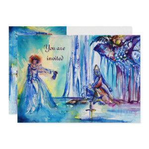 KING ARTHUR ,LADY OF THE LAKE AND EXCALIBUR ice