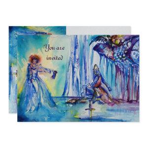 KING ARTHUR ,LADY OF THE LAKE AND EXCALIBUR silver