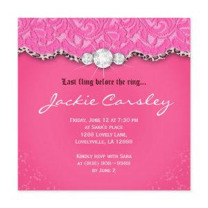 Lace Bachelorette Birthday Party Pink Leopard