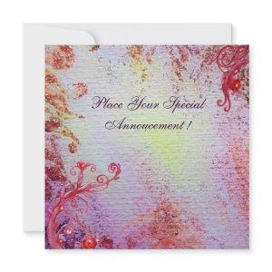 LADY OF LAKE 1 , vibrant blue pink metallic ice