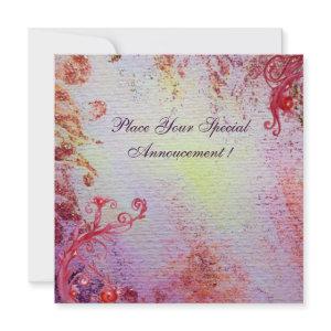 LADY OF LAKE 1 , vibrant pink metallic champagne