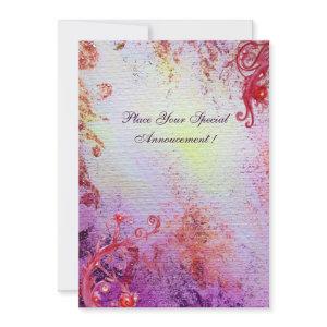 LADY OF LAKE , vibrant bright blue pink