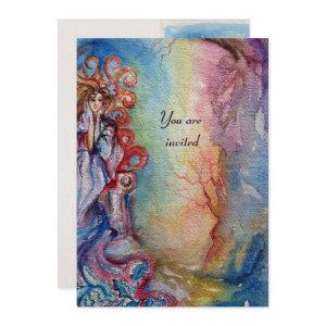LADY OF LAKE , vibrant pink metallic champagne