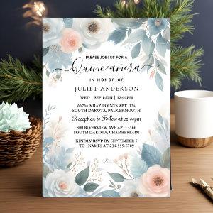 Lamp Ivory Ice Sky Gold Light Blue Quinceanera