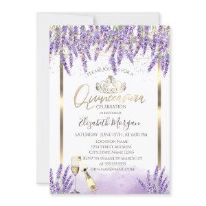Lavanda Frame Wine Quinceanera