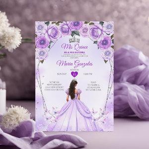 Lavender Mis Quince 15 Anos Crown Quinceañera