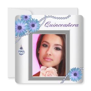 Lavender Purple Daisy  Quinceanera