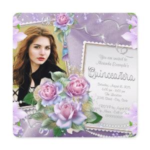 Lavender Rose Quinceanera