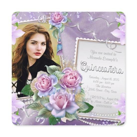 Lavender Rose Quinceanera