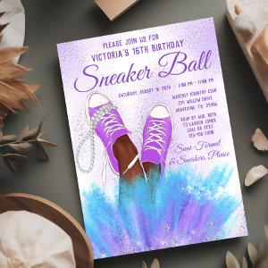 Lavender Sneaker Ball Birthday Party