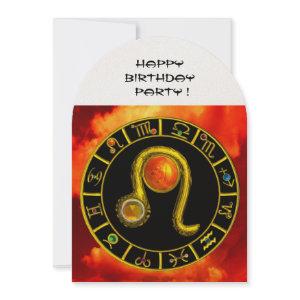 LEO,TOPAZ GEM,ZODIACAL SIGNS,ZODIAC BIRTHDAY PARTY