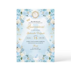 Light Blue Cinderella Princess Dress Quinceanera