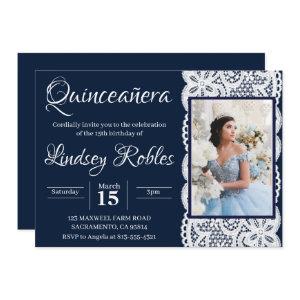 light blue quinceanera Photo