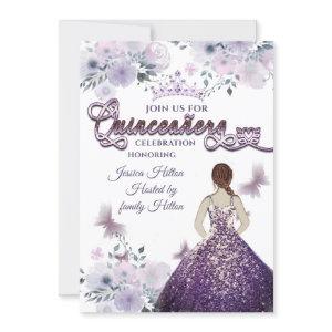 Lilac Butterfly floral garden tiara  Quinceañera