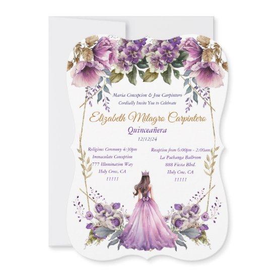 Lilac Quinceañera
