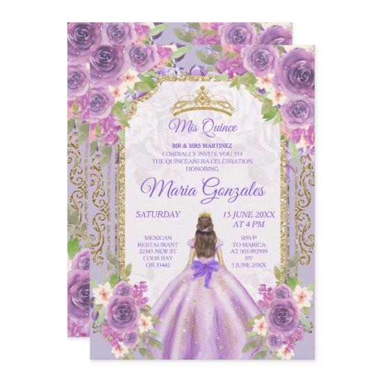 Lilac Rose Mexican Girl 15th Birthday 1