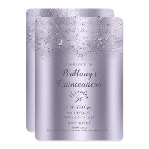 Lilac Shimmer Flutter Butterfly Quinceañera