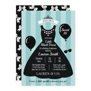 Little Black Dress Sweet 16 Birthday
