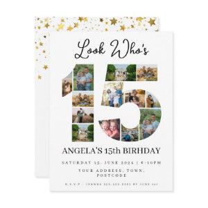 look who's 15 Photo Collage quinceaneras teen