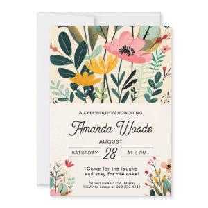Lush Floral Joy Celebration