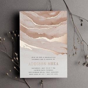 Luxe Neutral Marble Quinceanera Foil