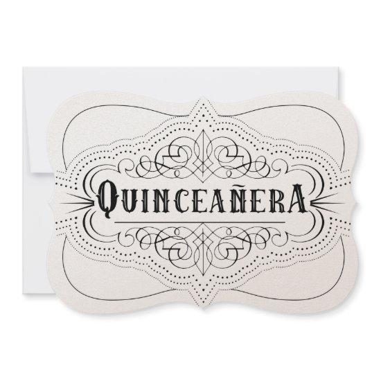 Luxury Paper Quinceañera South Western