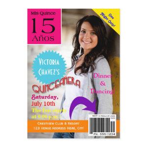 Magazine Cover Quinceanera 15th