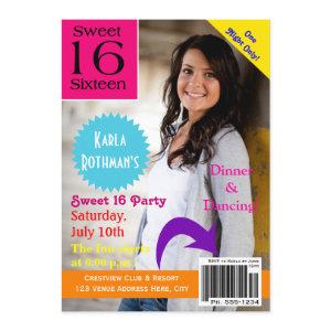 Magazine Cover Sweet Sixteen