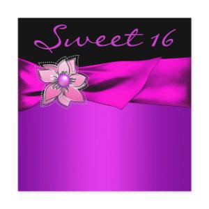 Magenta Sweet 16 Party