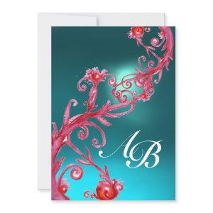 MAGIC BERRIES 3,MONOGRAM red aquamarine blue