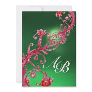 MAGIC BERRIES 4,MONOGRAM red jade champagne