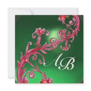MAGIC BERRIES 4,MONOGRAM red jade gold