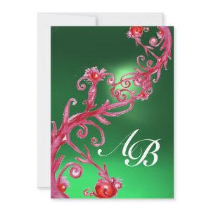 MAGIC BERRIES 4,MONOGRAM red jade