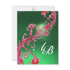 MAGIC BERRIES 4,MONOGRAM red jade