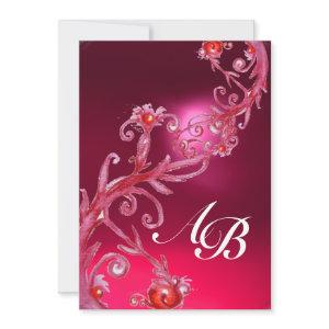 MAGIC BERRIES 4,MONOGRAM red pink green purple