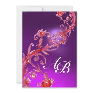 MAGIC BERRIES 4,MONOGRAM red purple white