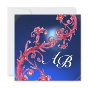 MAGIC BERRIES 4,MONOGRAM red sapphire