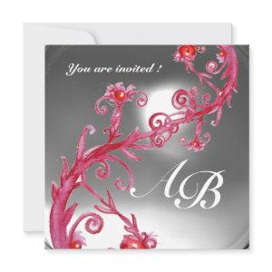 MAGIC BERRIES 4,MONOGRAM red white crystal