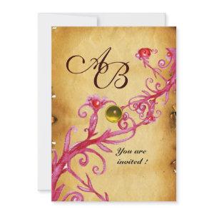 MAGIC BERRIES  MONOGRAM  Parchment Yellow Topaz