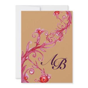 MAGIC BERRIES,MONOGRAM red blu