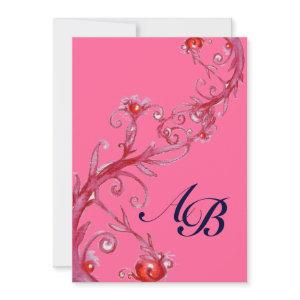 MAGIC BERRIES,MONOGRAM red purple