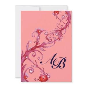 MAGIC BERRIES,MONOGRAM red violet